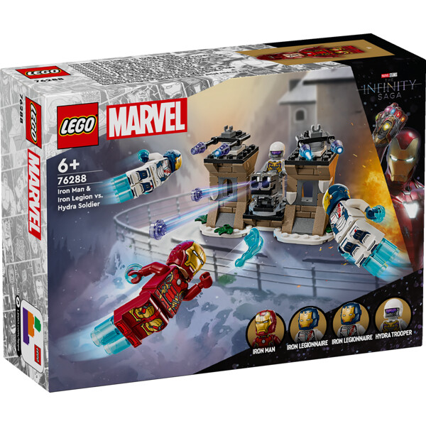 76288 LEGO Iron Man & Iron Legion vs Hydrasotilas (Kuva 1 tuotteesta 6)