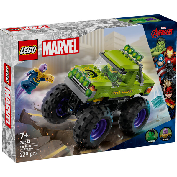 76312 LEGO Marvel Hulk-kuorma-auto vastaan Thanos (Kuva 1 tuotteesta 6)