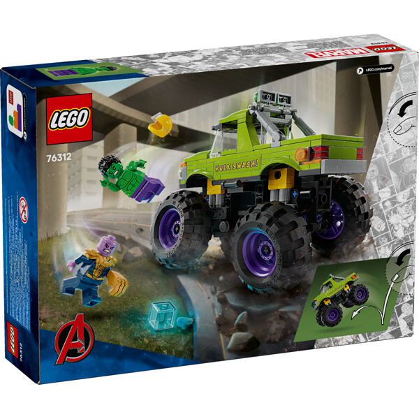 76312 LEGO Marvel Hulk-kuorma-auto vastaan Thanos (Kuva 2 tuotteesta 6)