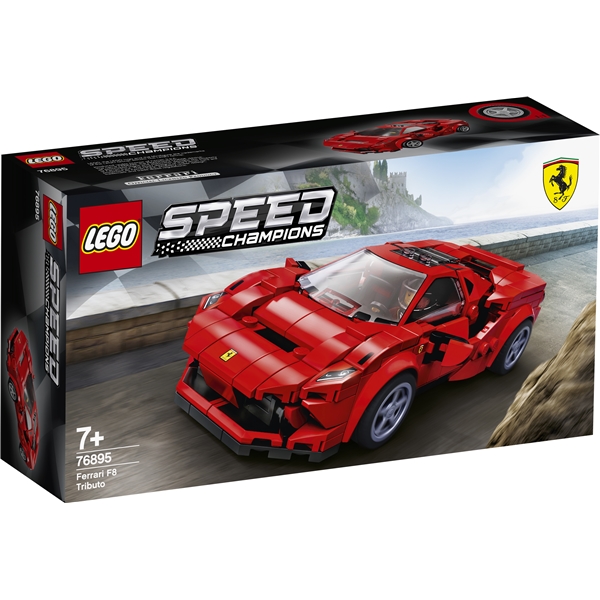 76895 LEGO Speed Champions Ferrari F8 Tributo (Kuva 1 tuotteesta 3)