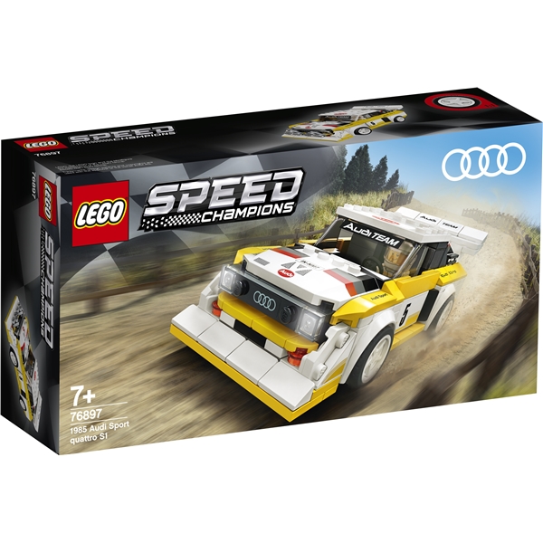 76897 LEGO Speed Champions 1985 Audi Quattro (Kuva 1 tuotteesta 3)