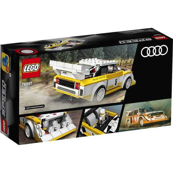 76897 LEGO Speed Champions 1985 Audi Quattro (Kuva 2 tuotteesta 3)