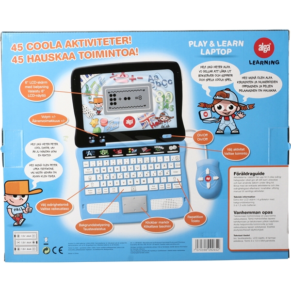 Alga Play & Learn Laptop (Kuva 3 tuotteesta 3)