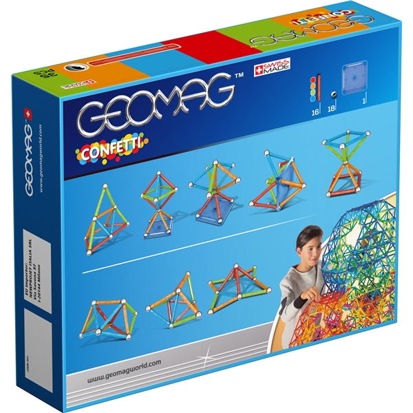 Geomag Confetti 35 osaa (Kuva 2 tuotteesta 2)