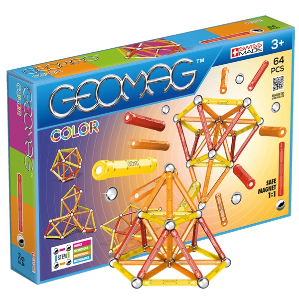 Geomag Color 64 osaa (Kuva 1 tuotteesta 3)