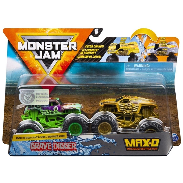 Monster Jam 1:64 2-Pack (Kuva 3 tuotteesta 5)