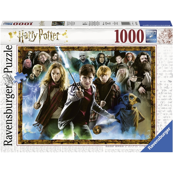 Palapeli 1000 Palaa Harry Potter (Kuva 1 tuotteesta 2)