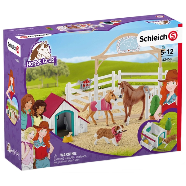 Schleich 42458 Hannahin Hoitohevoset ja Koira (Kuva 2 tuotteesta 2)