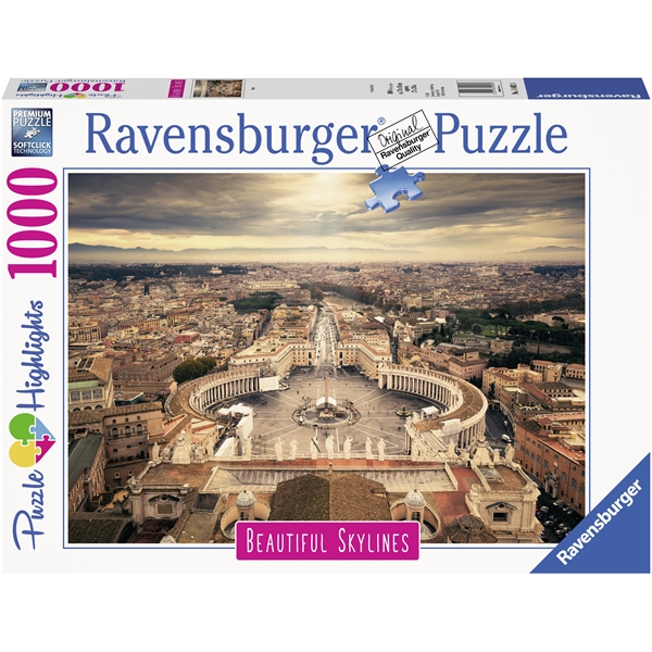 Palapeli 1000 Palaa Rome, Ravensburger