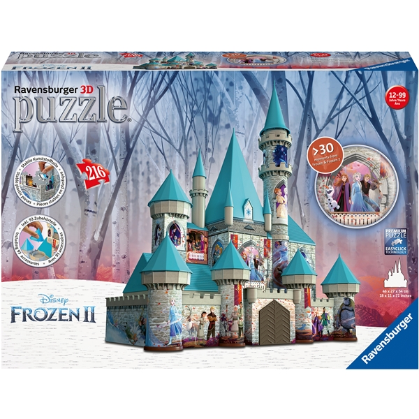 Palapeli 3D Disney Frozen 216 Palaa (Kuva 1 tuotteesta 7)