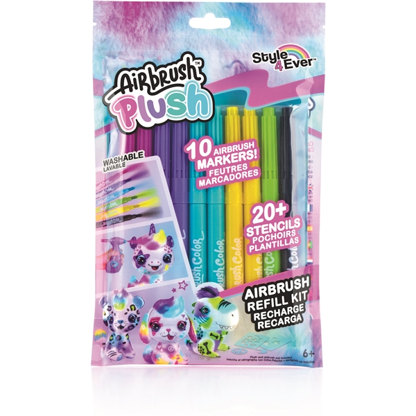 Airbrush Plush Refill Kit 10 kpl (Kuva 1 tuotteesta 2)