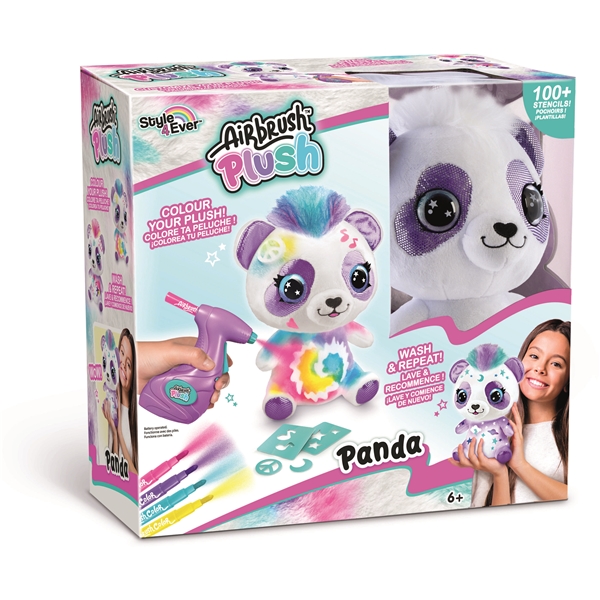 Airbrush Plush Panda (Kuva 1 tuotteesta 7)