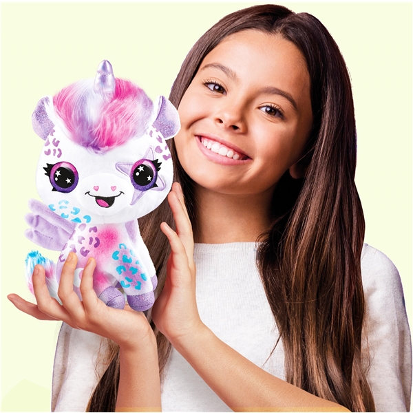 Airbrush Plush Glow in the Dark Unicorn (Kuva 3 tuotteesta 6)