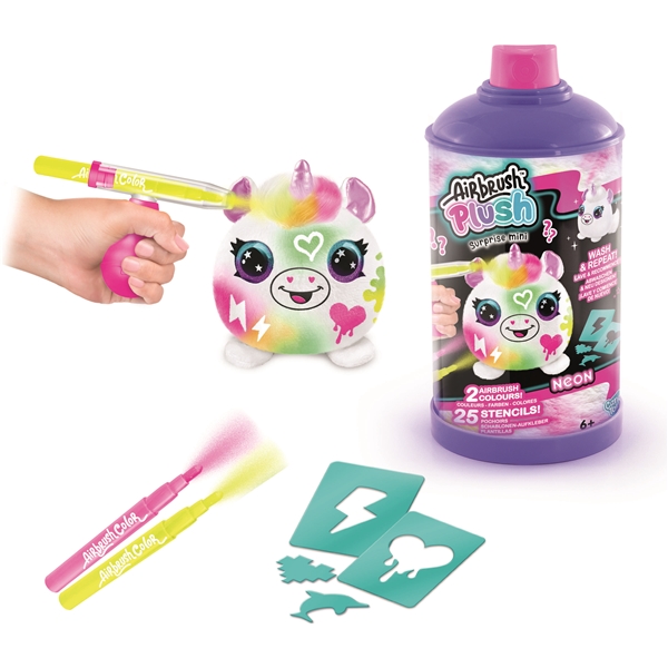 Airbrush Plush Neon Mini Mystery Kit (Kuva 3 tuotteesta 4)