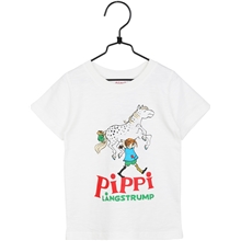 Peppi Pitkätossu T-paita Valkoinen