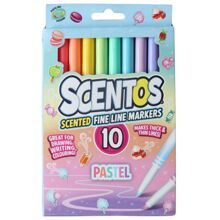 Scentos Fine Line Markers Pastel 10 kpl