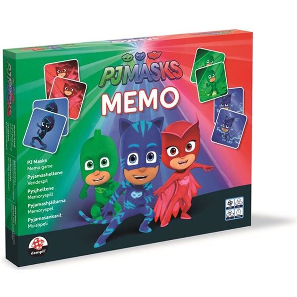 Pyjamashjältarna Memo Game (Kuva 1 tuotteesta 2)