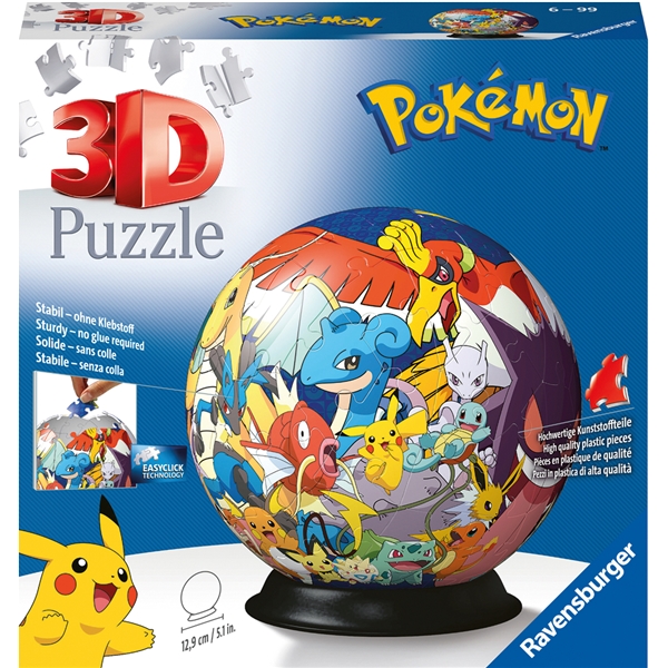 Palapeli 3D 72 Palaa Pokémon (Kuva 1 tuotteesta 2)