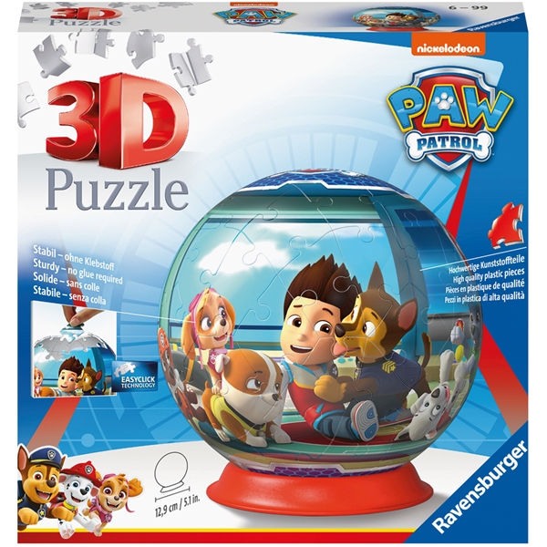 Palapeli 3D 72 Palaa Paw Patrol (Kuva 1 tuotteesta 2)