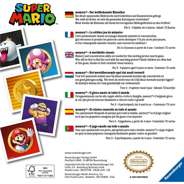 Super Mario Memory (Kuva 3 tuotteesta 3)
