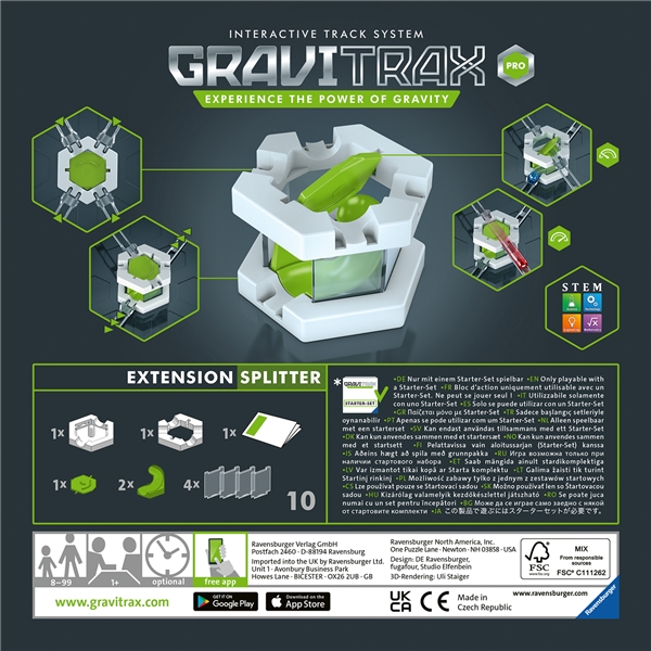 GraviTrax PRO Extension Splitter World (Kuva 2 tuotteesta 3)