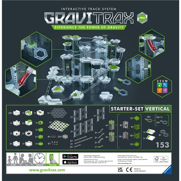 GraviTrax PRO Starter Set Vertical World (Kuva 2 tuotteesta 3)