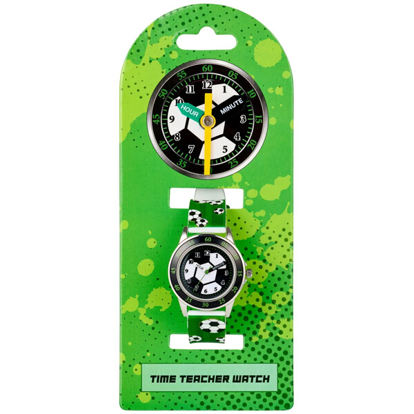 Accutime Time Teacher Watch Soccer -kello (Kuva 3 tuotteesta 3)