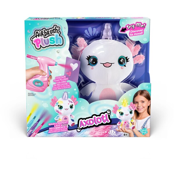 Airbrush Plush Axolotlcorn (Kuva 1 tuotteesta 4)