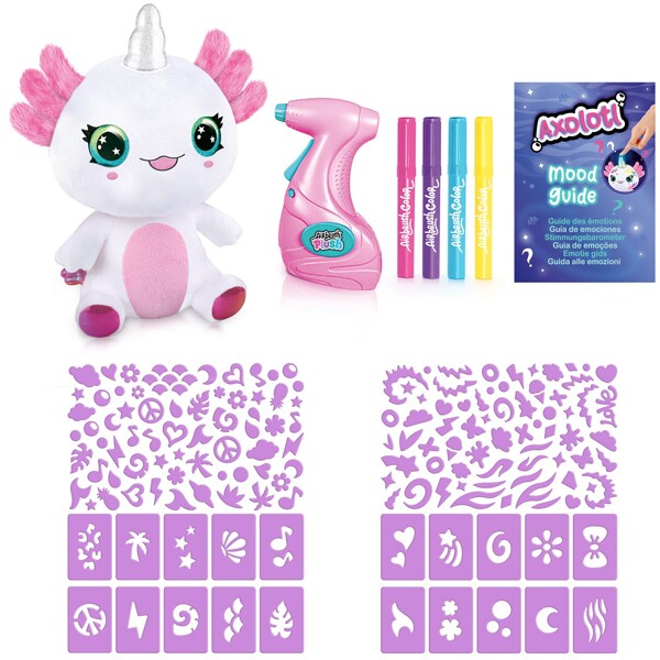 Airbrush Plush Axolotlcorn (Kuva 2 tuotteesta 4)