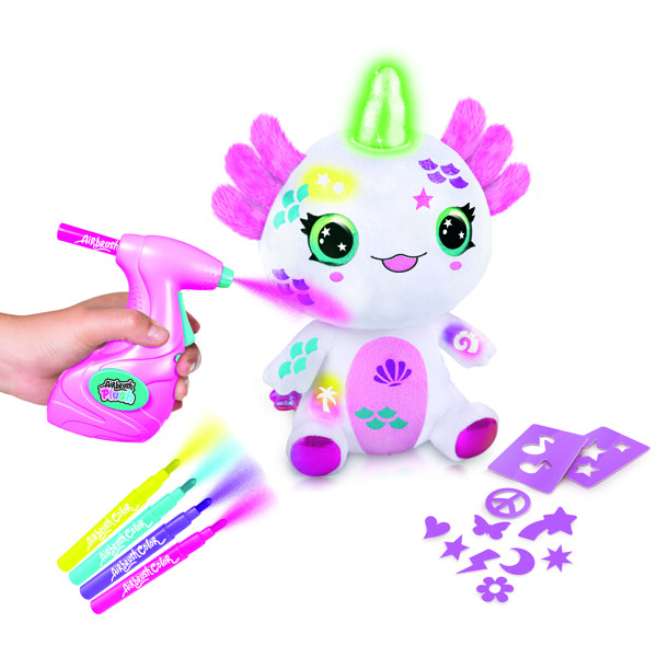 Airbrush Plush Axolotlcorn (Kuva 3 tuotteesta 4)