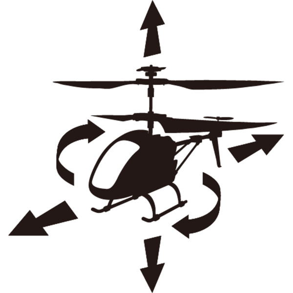 Revolt R/C S100 Mini Helikopteri Sininen (Kuva 3 tuotteesta 4)