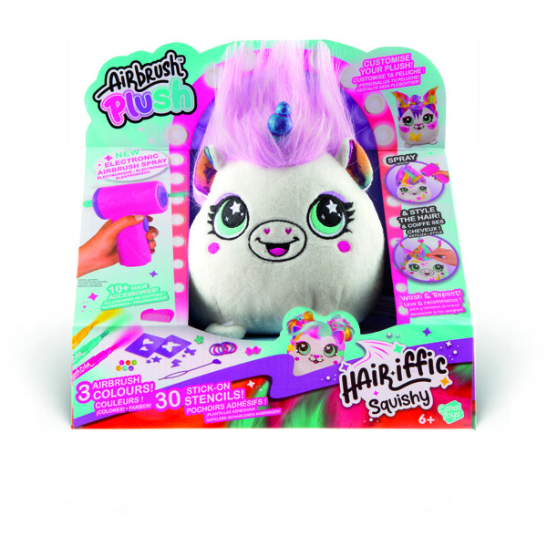 Airbrush Plush Hair'iffic Squish Pal-Princess (Kuva 1 tuotteesta 5)