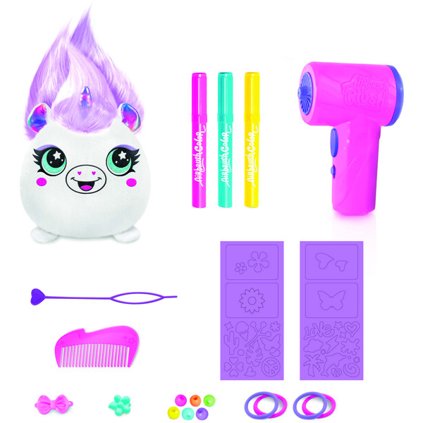 Airbrush Plush Hair'iffic Squish Pal-Princess (Kuva 2 tuotteesta 5)