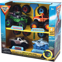 Monster Jam Mechanix 1:43 Build N ReBuild 4-pack
