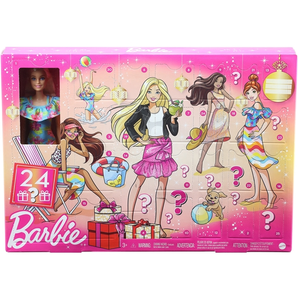 Barbie Day-to-Night Adventtikalenteri (Kuva 1 tuotteesta 8)
