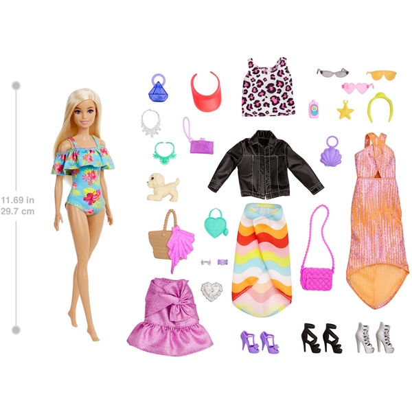 Barbie Day-to-Night Adventtikalenteri (Kuva 2 tuotteesta 8)