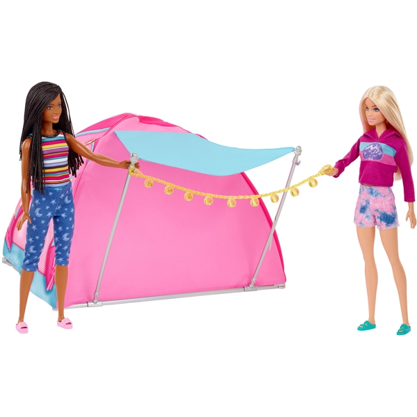 Barbie Camping Teltta + Nuket (Kuva 4 tuotteesta 7)