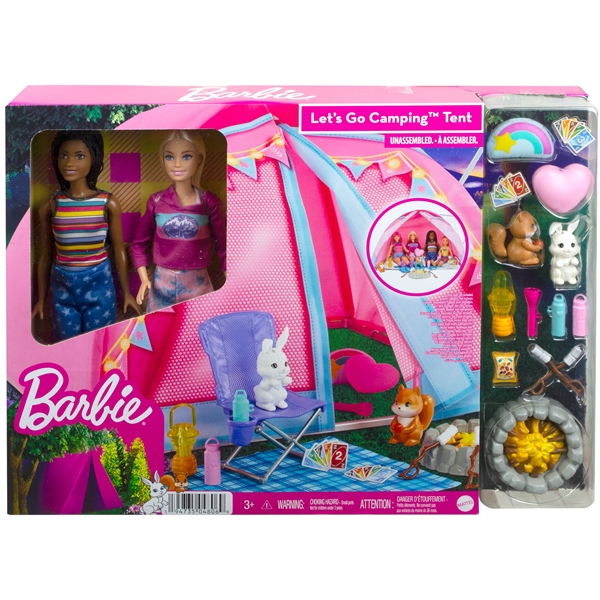 Barbie Camping Teltta + Nuket (Kuva 7 tuotteesta 7)