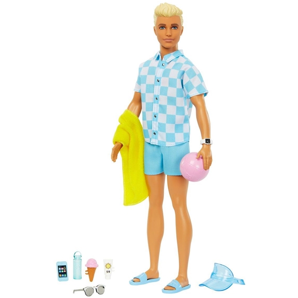 Barbie Classics Beach Day Ken (Kuva 1 tuotteesta 6)