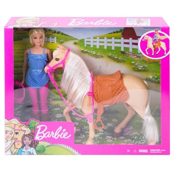 Barbie Doll and Horse (Blonde) (Kuva 4 tuotteesta 4)