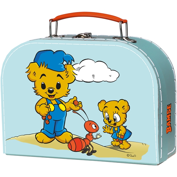 Bamse Kartonkilaukku Turkoosi 25 cm (Kuva 1 tuotteesta 3)