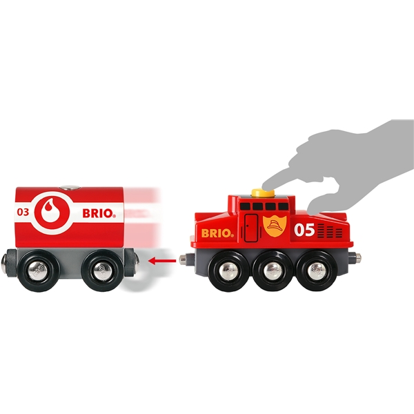 BRIO 36025 Rescue Team Train Set (Kuva 3 tuotteesta 9)