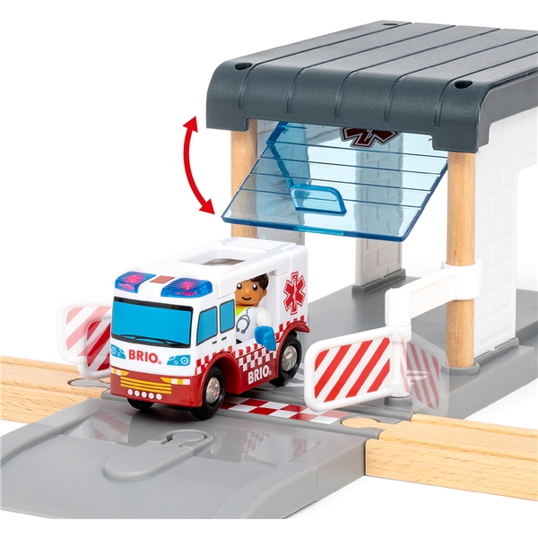 BRIO 36025 Rescue Team Train Set (Kuva 4 tuotteesta 9)