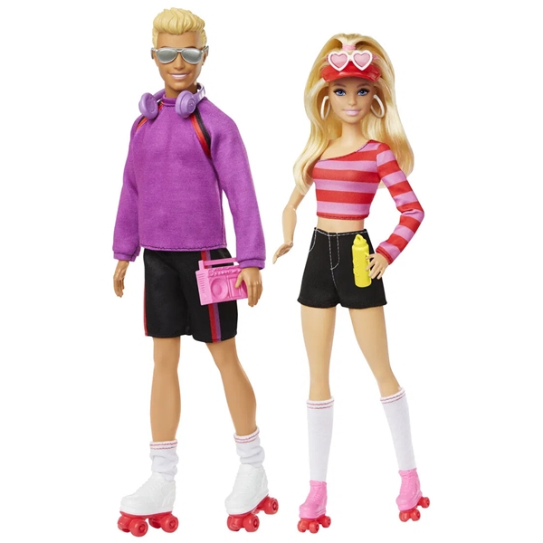 Barbie Fashionista 65. Barbie & Ken 2-paketti (Kuva 2 tuotteesta 6)