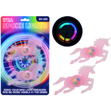 Bike Fun Unicorn -puolavalot, 2 kpl