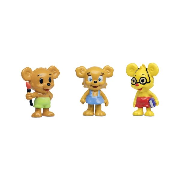 Bamse Hahmosetti Nalle-Maja, Brum & Teddy