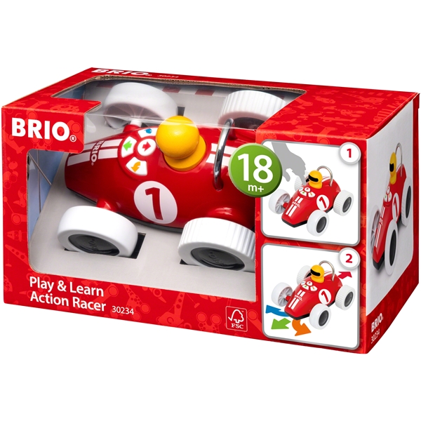 BRIO 30234 Play & Learn Action Kilpa-auto (Kuva 6 tuotteesta 8)