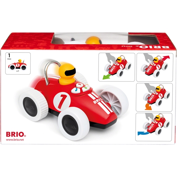 BRIO 30234 Play & Learn Action Kilpa-auto (Kuva 7 tuotteesta 8)