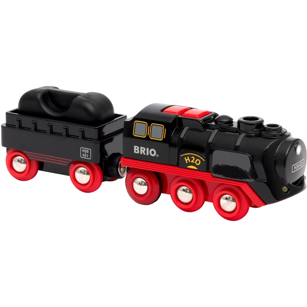 BRIO 33884 paristokäyttöinen Juna Höyryllä