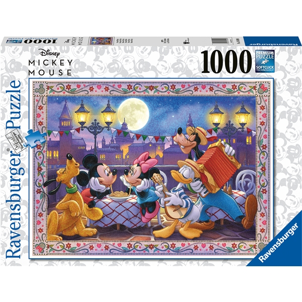 Palapeli 1000 Palaa  Mosaic Mickey (Kuva 1 tuotteesta 2)